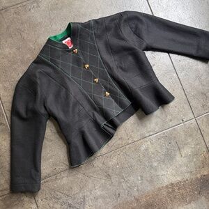 Vivienne Westwood Gold Label Rare 2017 Wool Handmade in India Jacket